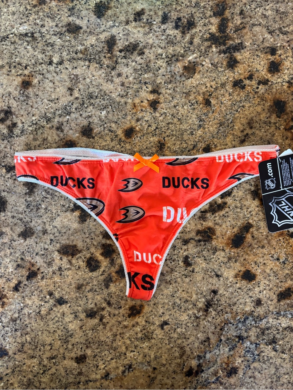 NHL Anaheim Ducks Thong Panty